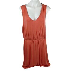 Merona Womans XXL Coral Sleeveless Scoop Neck Sun Dress